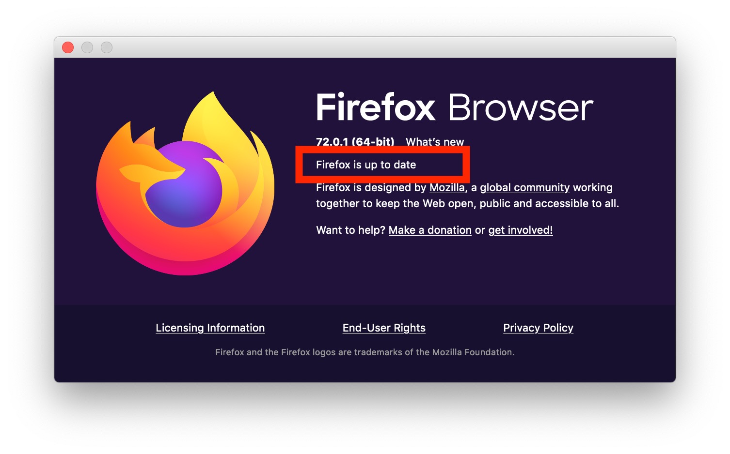 firefox for mac version 52